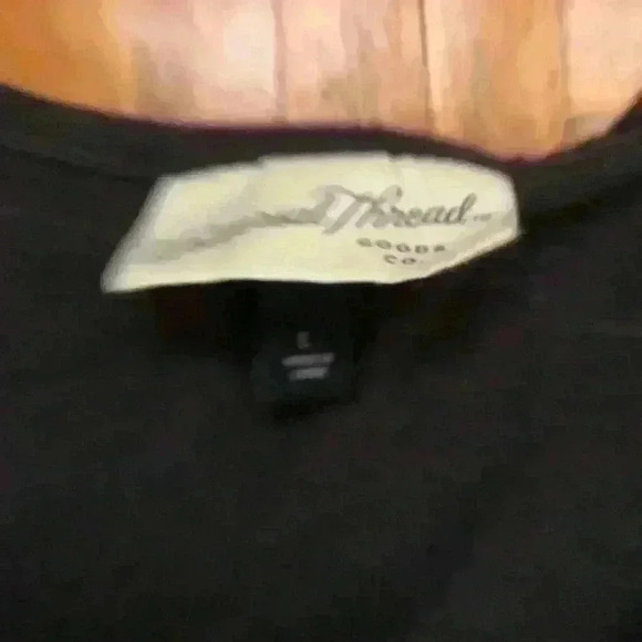 UNIVERSAL THREAD dark gray top women LARGE - Picture 2 of 5